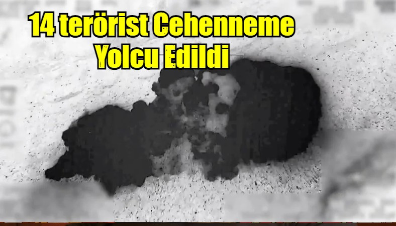 14 Terörist Sarı Torbalar İçinde Cehennem Oldu