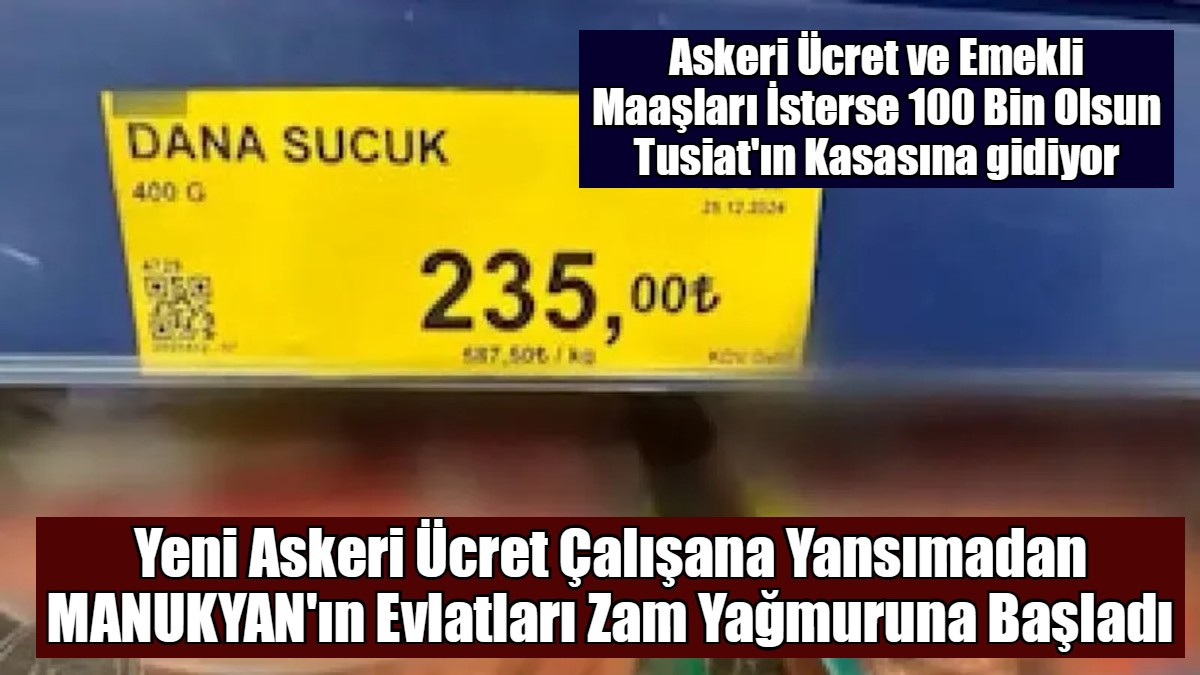 Asgari Ücret Zammının Belli Olmasıyla Zincir Marketler Etiket Değişimleri Görüldü.