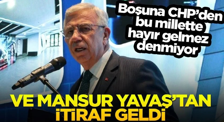 Boşuna CHP’den Bu Millette Hayır Gelmez Denmiyor! 