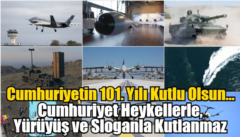 Cumhuriyetin 101. Yılı Kutlu Olsun...