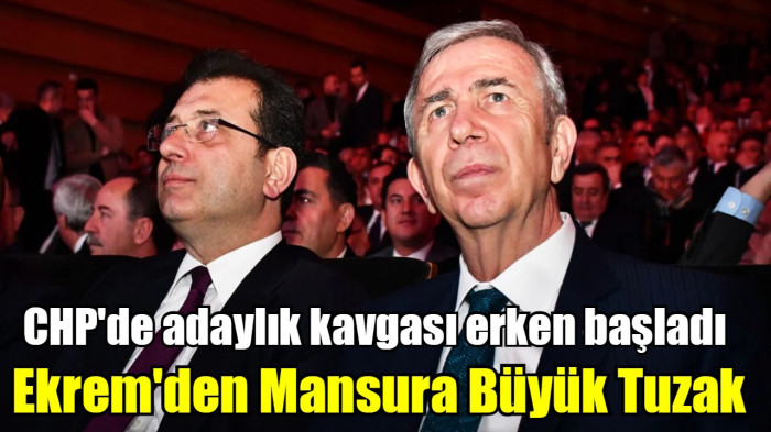 Ekrem'den Manzura Büyük Tuzak