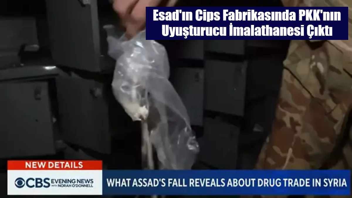 Esad'ın Cips Fabrikasında PKK'nın Uyuşturucu İmalathanesi Çıktı