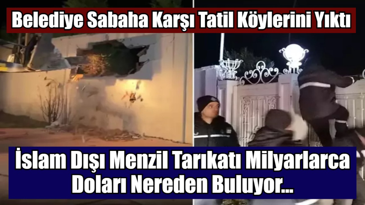 İslam Dışı Menzil Tarıkatı Milyarlarca Doları Nereden Buluyor...