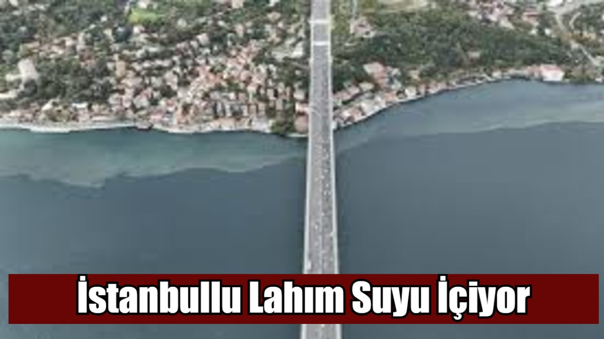 İstanbullu Lahım Suyu İçiyor