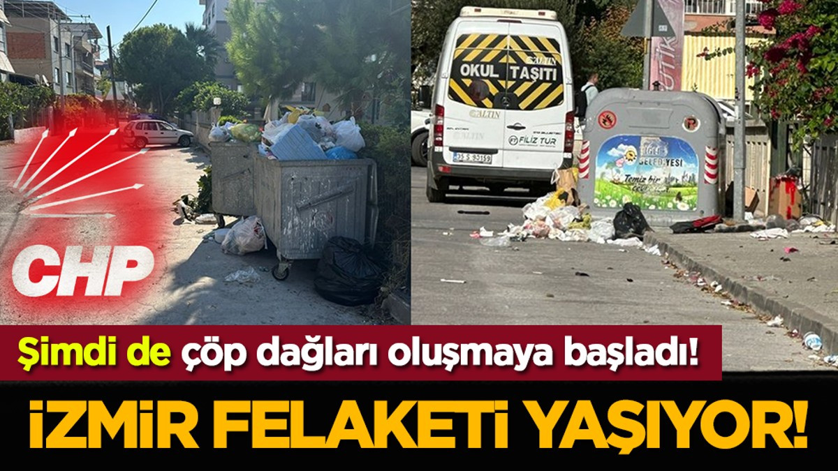 İzmir CHP Elinde İyiden İyiye Felaketi Yaşamaya Başladı 