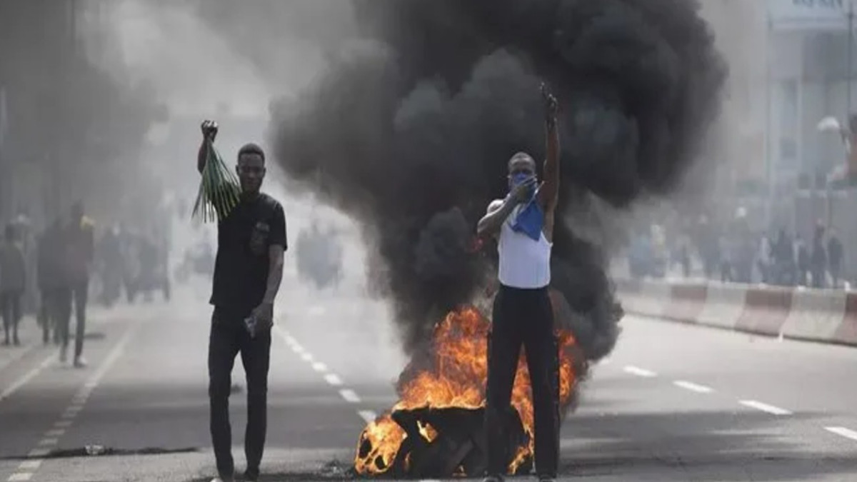 Kongo’da Protestolar Çığırından Çıktı.