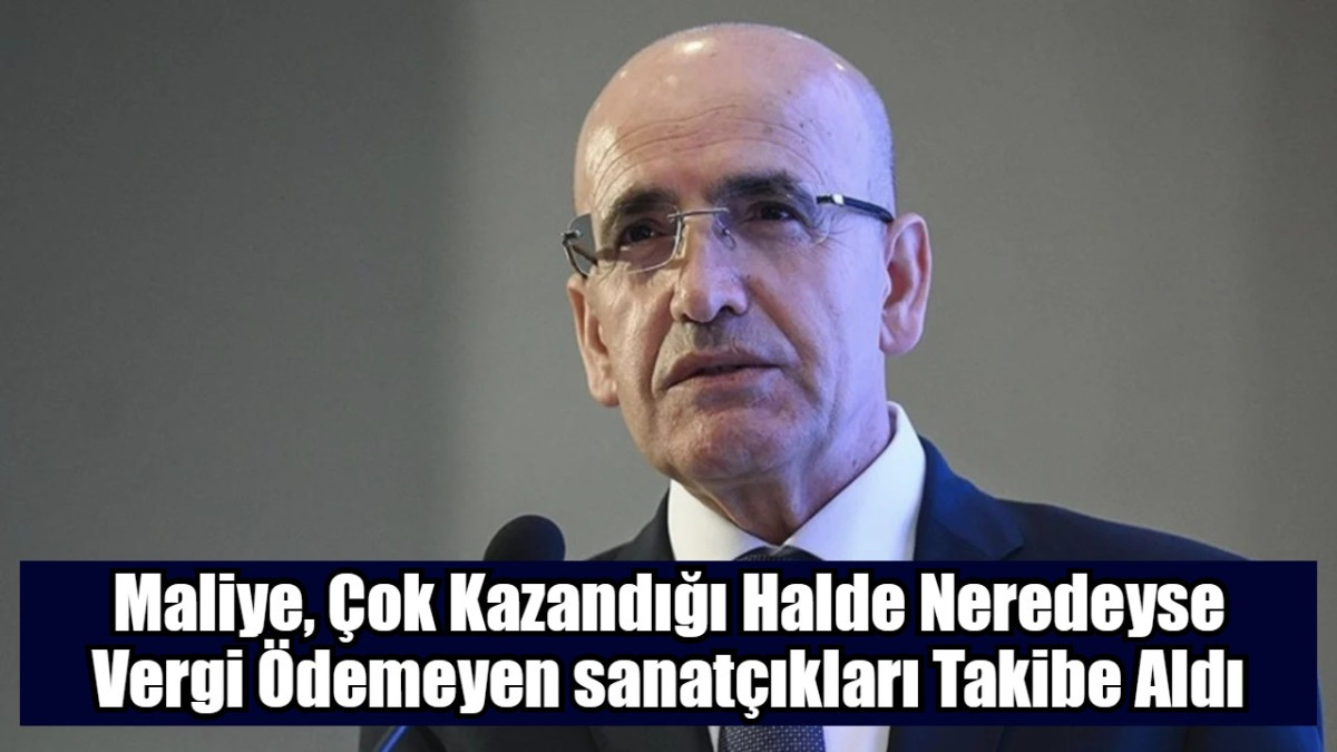 Maliye, Çok Kazandığı Halde Neredeyse Vergi Ödemeyen sanatçıkları Takibe Aldı