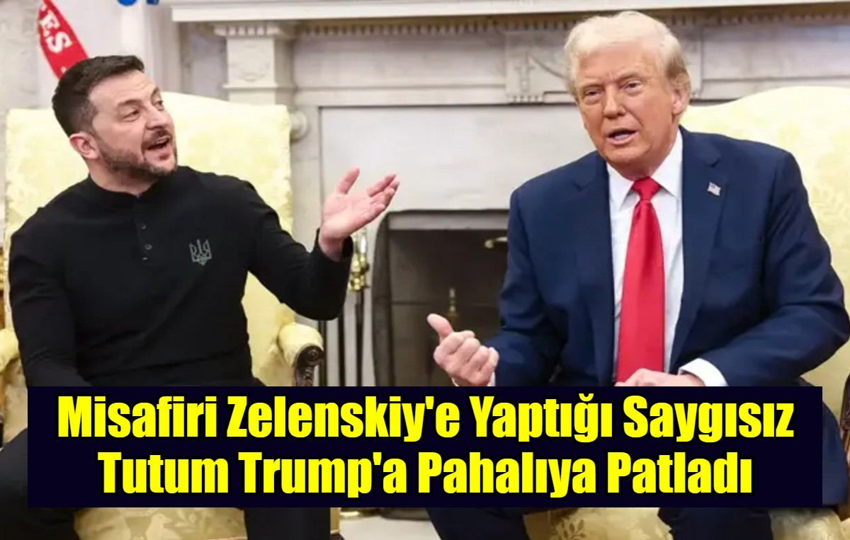 Misafiri Zelenskiy'e Yaptığı Saygısız Tutum Trump'a Pahalıya Patladı