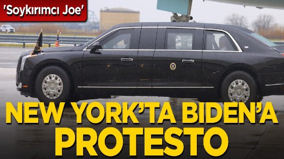 New York’ta Biden'a Protesto: 'Soykırımcı Joe'