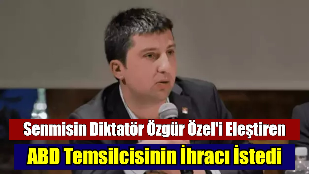 Senmisin Diktatör Özgür Özel'i Eleştiren