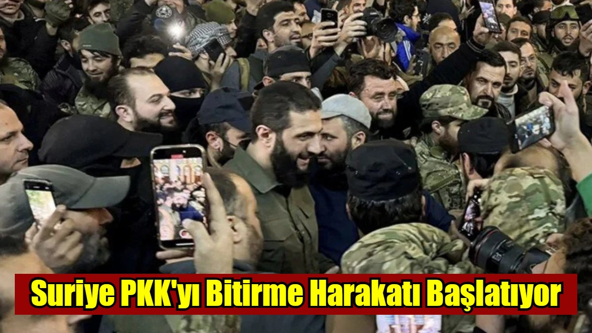 Suriye PKK'yı Bitirme Harakatı Başlatıyor