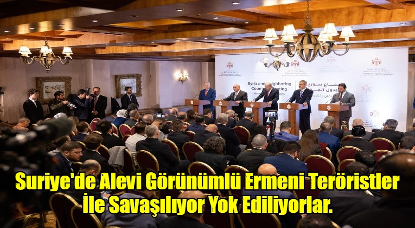 Suriye'de Alevi Görünümlü Ermeni Teröristler İle Savaşılıyor Yok Ediliyorlar.