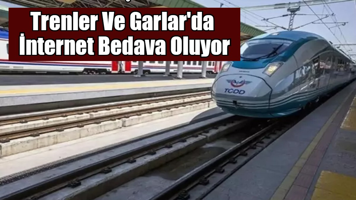 Trenler Ve Garlar'da  İnternet Bedava Oluyor